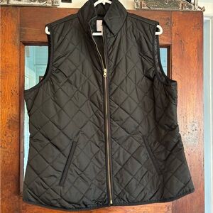Old Navy Women's Dark Quilted Vest